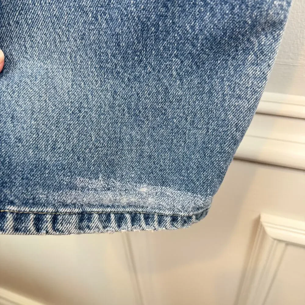 Wrangler Regular Fit Jeans 42x30 Made in Mexico Vintage Y2K Faded Wash